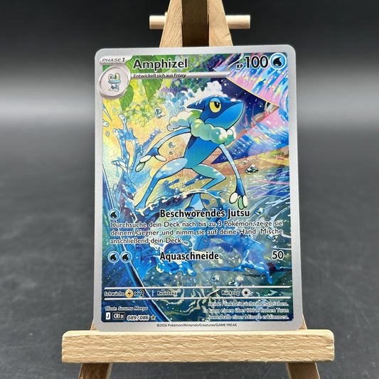 Amphizel - Wachsendes Chaos - CRI 89/86 (Pokémon TCG, Deutsch)