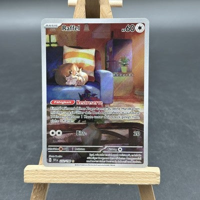 Raffel - Karmesin & Purpur - SVI 222 (Pokémon, TCG, Deutsch, Near Mint)