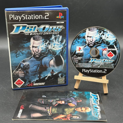 Playstation 2 *Psi-Ops: The Mindgate Conspiracy* PS2 OVP mit Anleitung USK 18