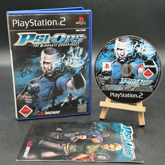 Playstation 2 *Psi-Ops: The Mindgate Conspiracy* PS2 OVP mit Anleitung USK 18