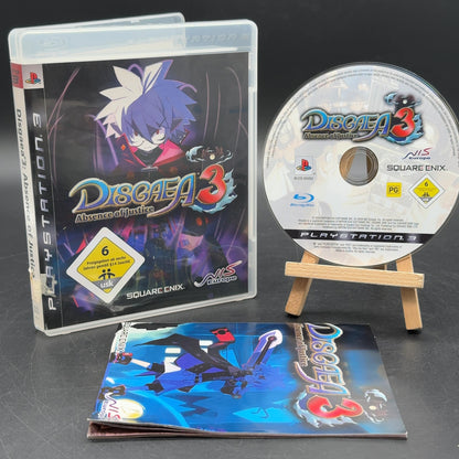 Disgaea 3: Absence of Justice Sony PlayStation 3 PS3 PAL Spiel OVP komplett 2009