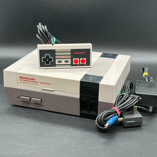 Nintendo NES Konsole - Grau - Heimkonsole - Controller und Anschlusskabel