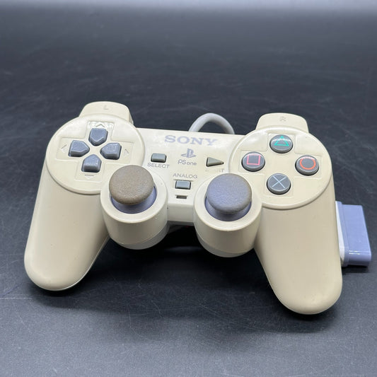Original Sony PlayStation One / 1 Dualshock Controller Weiß PS1 - GUT