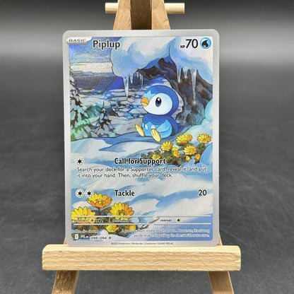 Piplup - Phantasmal Flames - PFL 98 (Pokémon TCG, Englisch, Near Mint)