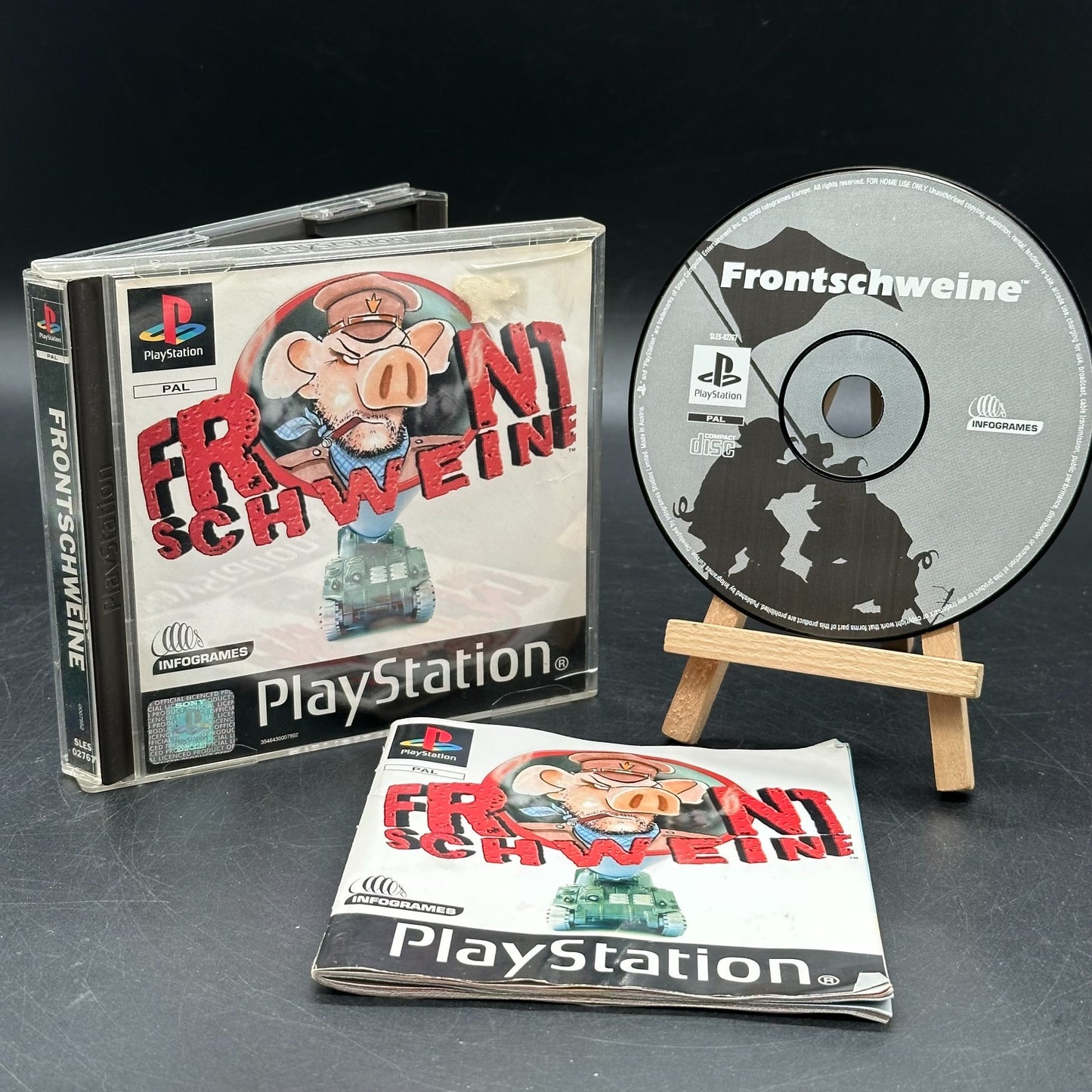 Frontschweine (PlayStation 1 , PS1) - CD aufpoliert ✅