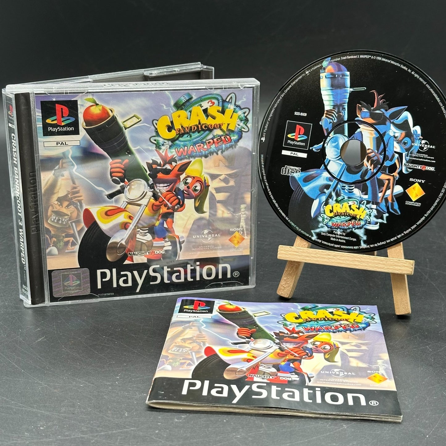 Crash Bandicoot 3 - Warped (PlayStation 1, PS1) - CD aufpoliert ✅