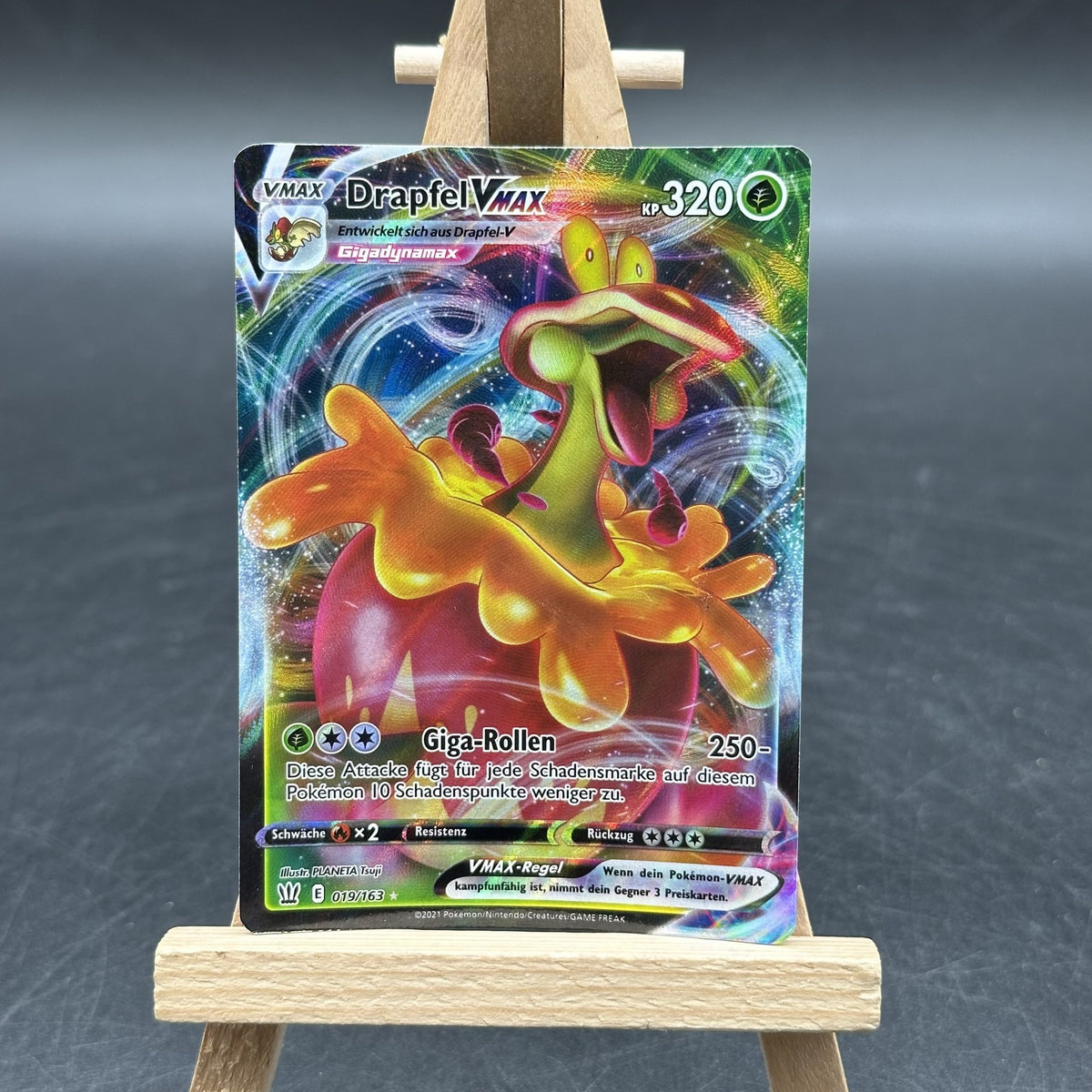 Drapfel VMAX - Kampfstile - BST 19 (Pokémon TCG, Deutsch, Excellent)