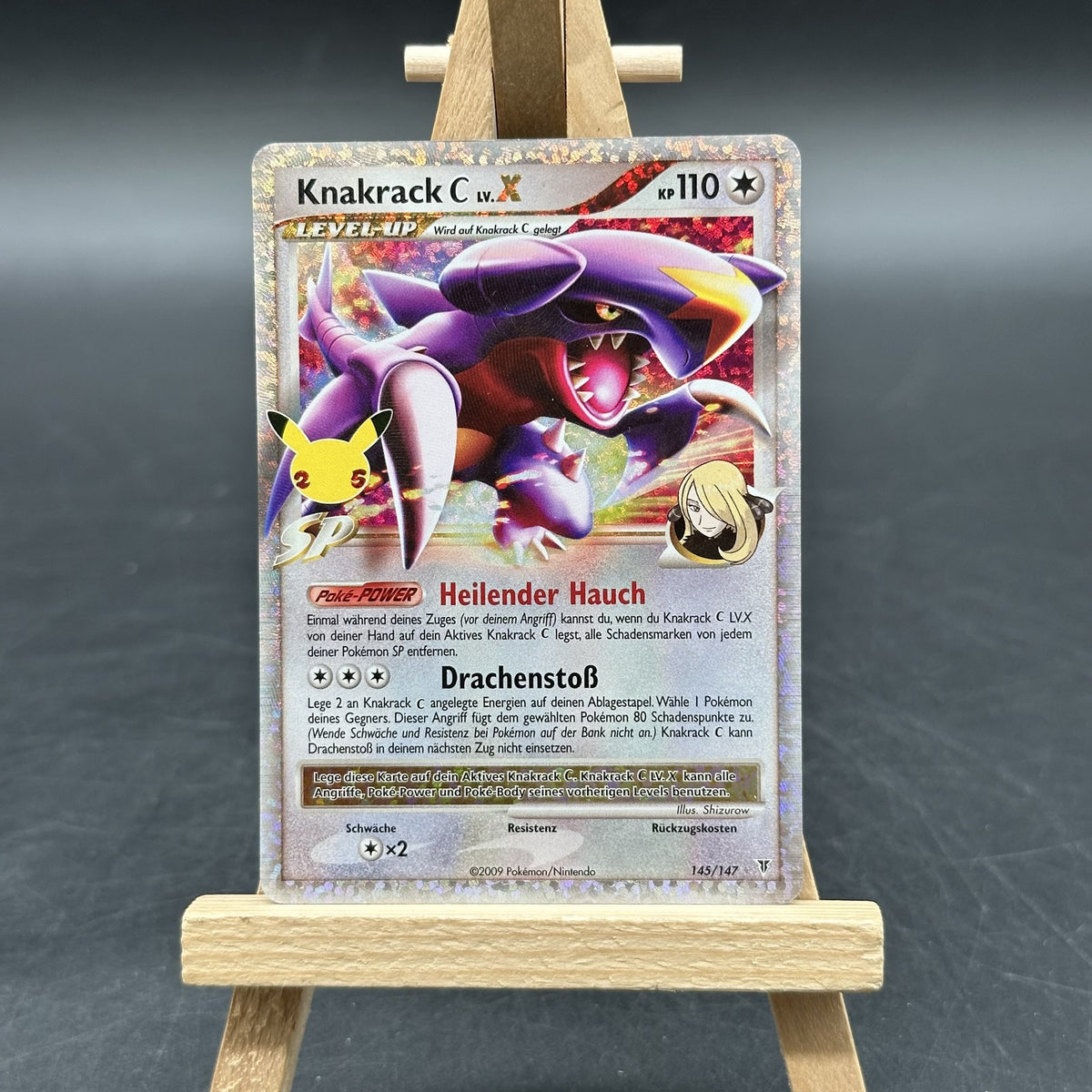 Knakrack C LV.X - Supreme Victors - SV 145 (Pokémon TCG, Deutsch, Good)