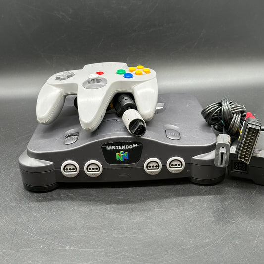 Nintendo 64 / N64 Konsole mit Controller Pak und Expansion Pak