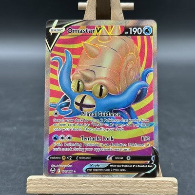Omastar V - Silver Tempest - SIT 174 (Pokémon TCG, Englisch)