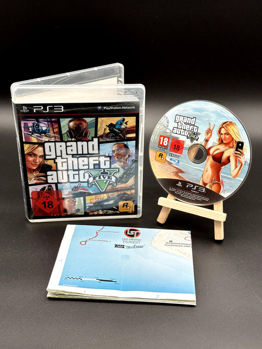 GTA Grand Theft Auto 5 IV Sony PlayStation 3 PS3 PAL Spiel Take-Two Interactive