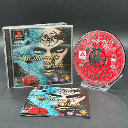 Baphomets Fluch (Playstation 1, PS1) - CD aufpoliert ✅