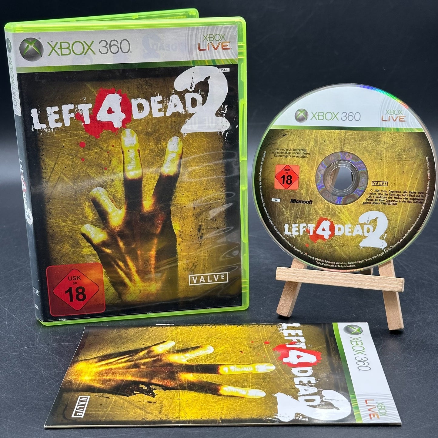 Left 4 Dead 2 (Microsoft Xbox 360) - OVP mit Anleitung