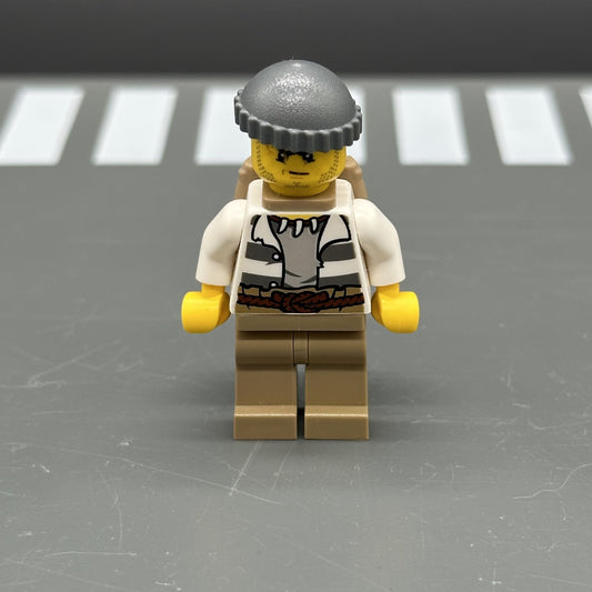 Swamp Police - with Cap and Backpack (cty0522) - LEGO Minifigur