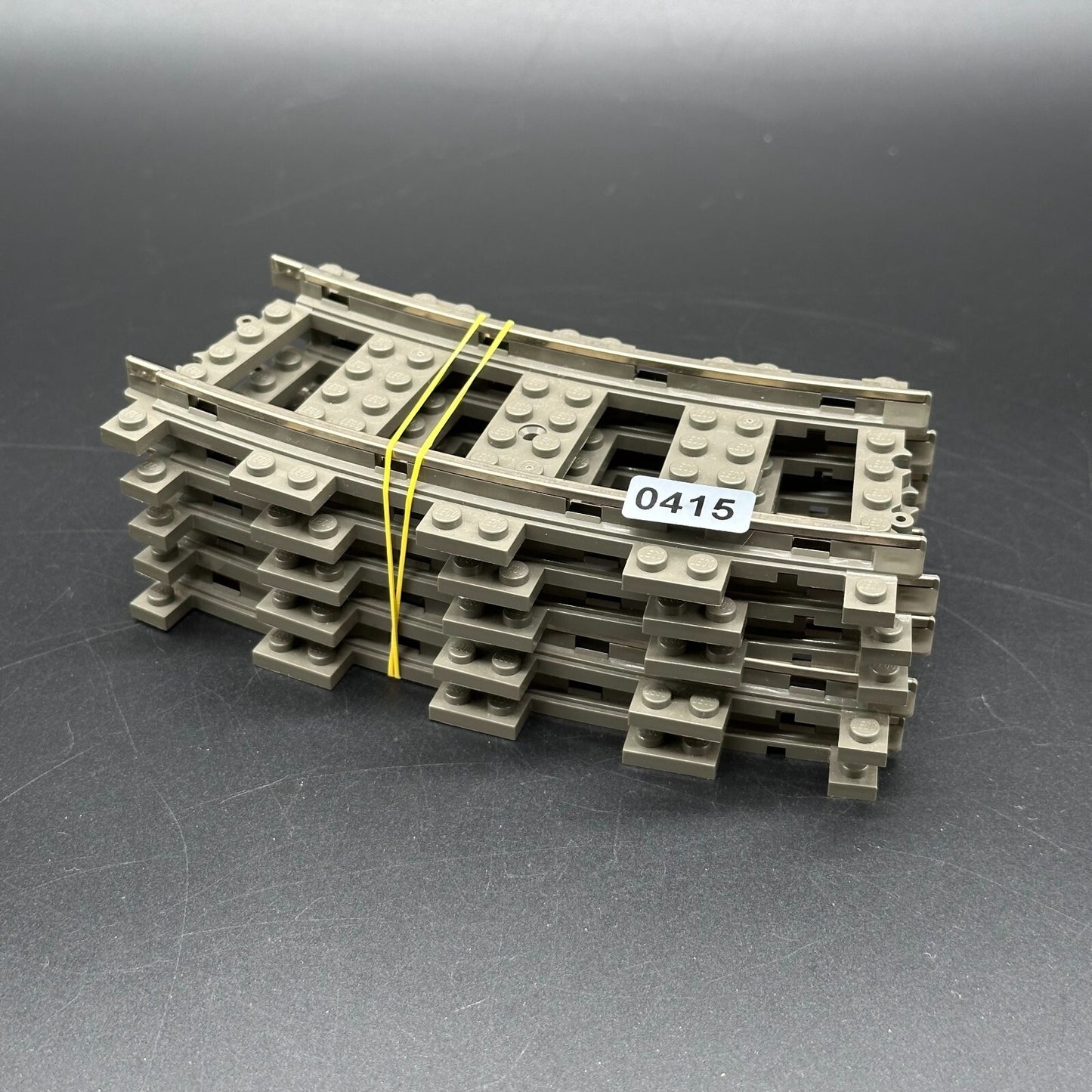 LEGO 5x 9V Kurven Schienen Eisenbahn Zug Trains Train