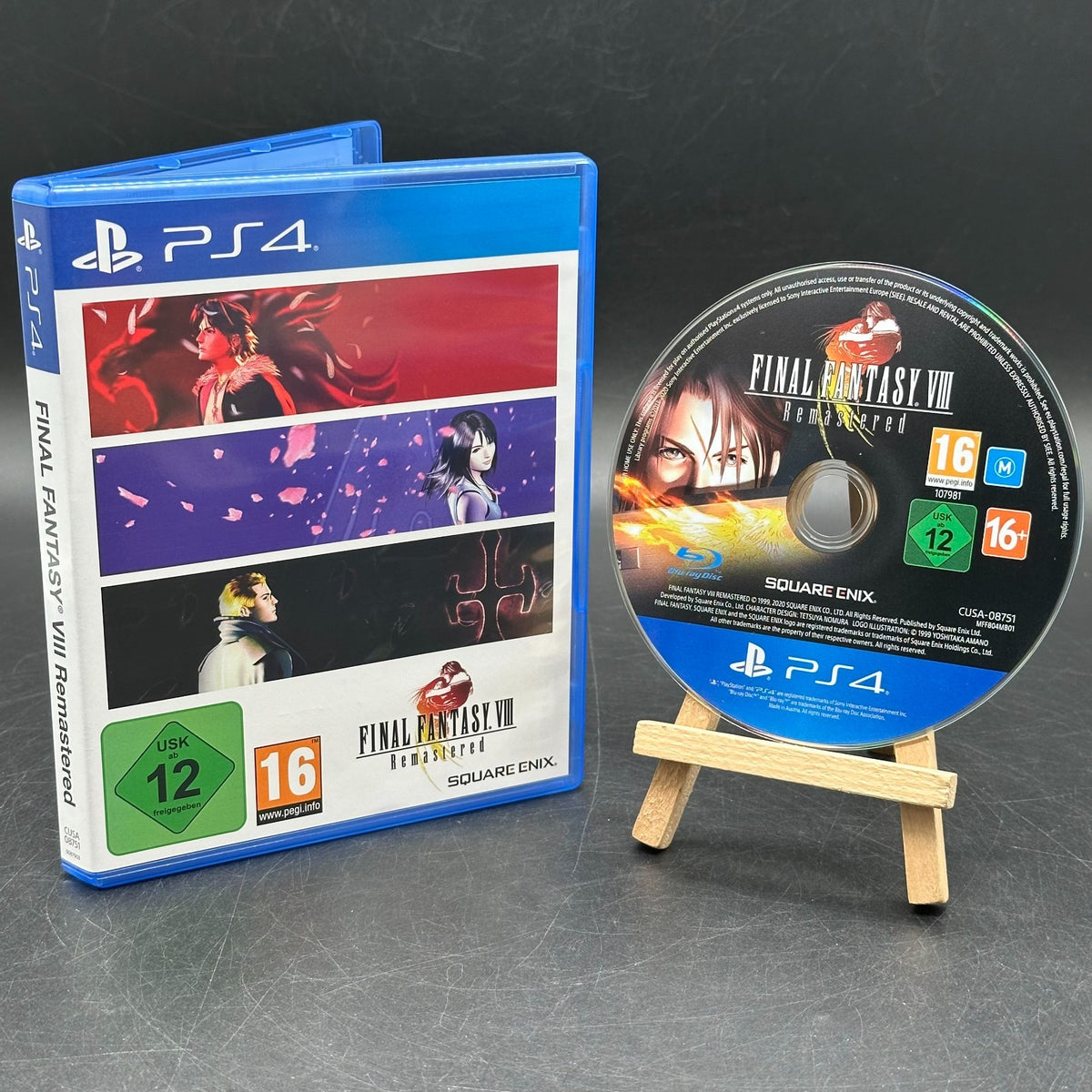 Final Fantasy VIII Remastered (PlayStation 4, PS4)