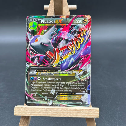 Pokémon Mega M Latios EX 59/108 Holo Rare XY Roaring Skies Karte Deutsch