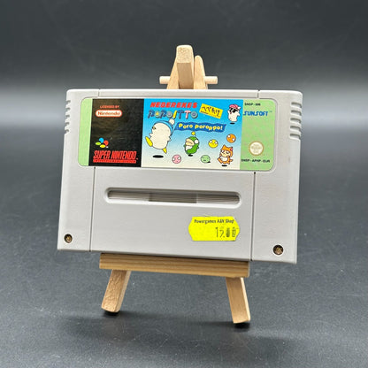 SNES Spiel | Hebereke's Popoitto Poro Poroppo | Super Nintendo
