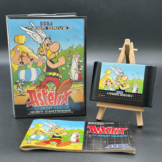 Asterix and the Great Rescue Sega Mega Drive komplett mit Anleitung