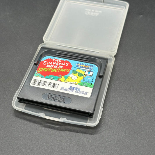 ©1992 Acclaim SEGA GAME GEAR - THE SIMPSONS Adventure BART vs. THE SPACE MUTANTS