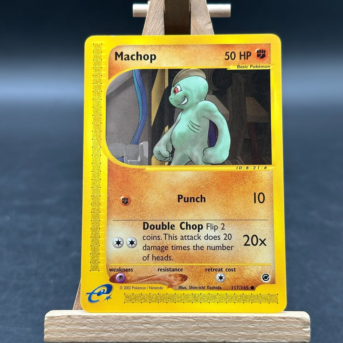 Machop - Expedition Base Set - EX 117 (Pokémon TCG, Englisch)