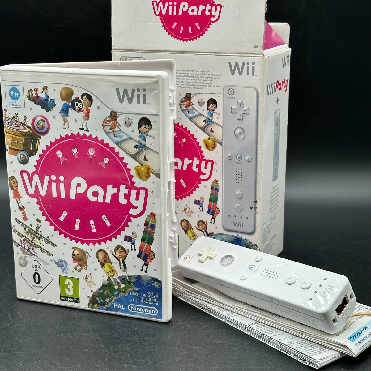 Wii Party - Bundle inkl. Handbuch & Wii Mote (Nintendo Wii)