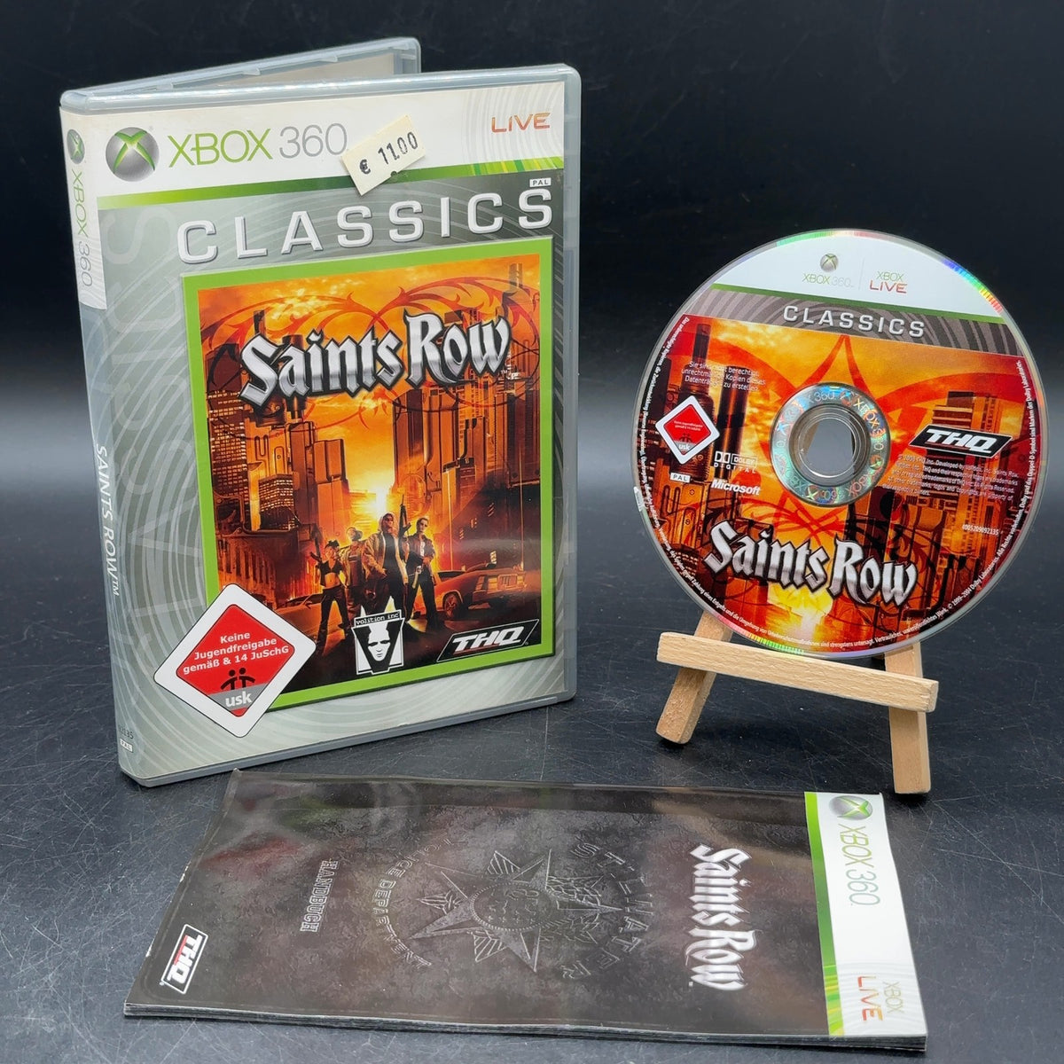 Saints Row Microsoft Xbox 360 PAL Spiel OVP komplett Classics 2006