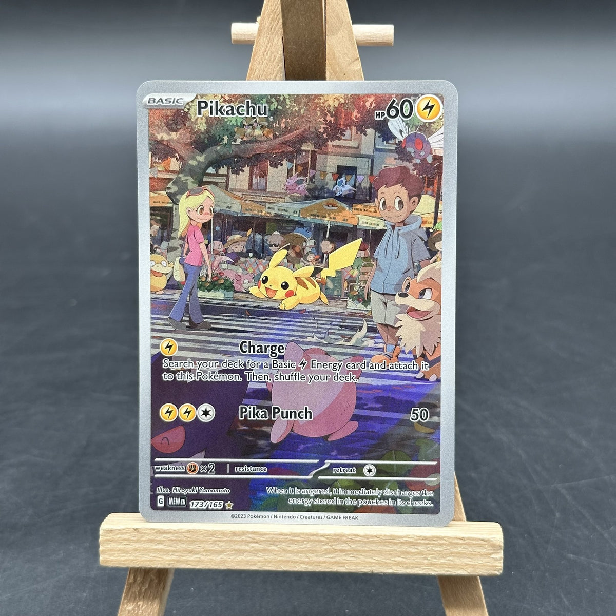 Pikachu - 151 - MEW 173 (Pokémon TCG, Englisch, Near Mint)