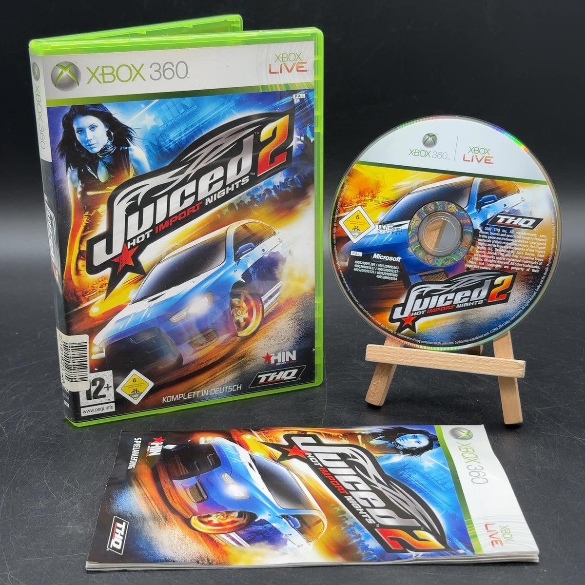 Juiced 2: Hot Import Nights Microsoft Xbox 360 PAL Spiel OVP komplett 2007