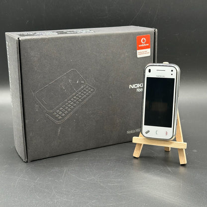 Nokia NSeries N97 Weiss 8GB in OVP inkl. Car holder - Vodafone Branding