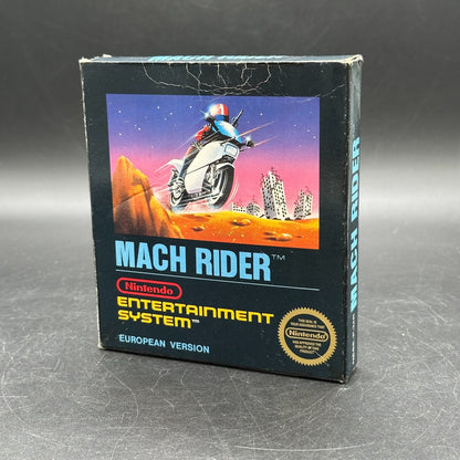 Nintendo Nes Spiel - Mach Rider Ovp Bienengräber Schutzhülle