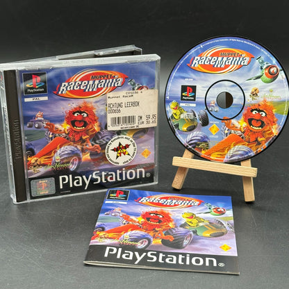 Muppet Racemania (Playstation 1, PS1) - CD aufpoliert ✅