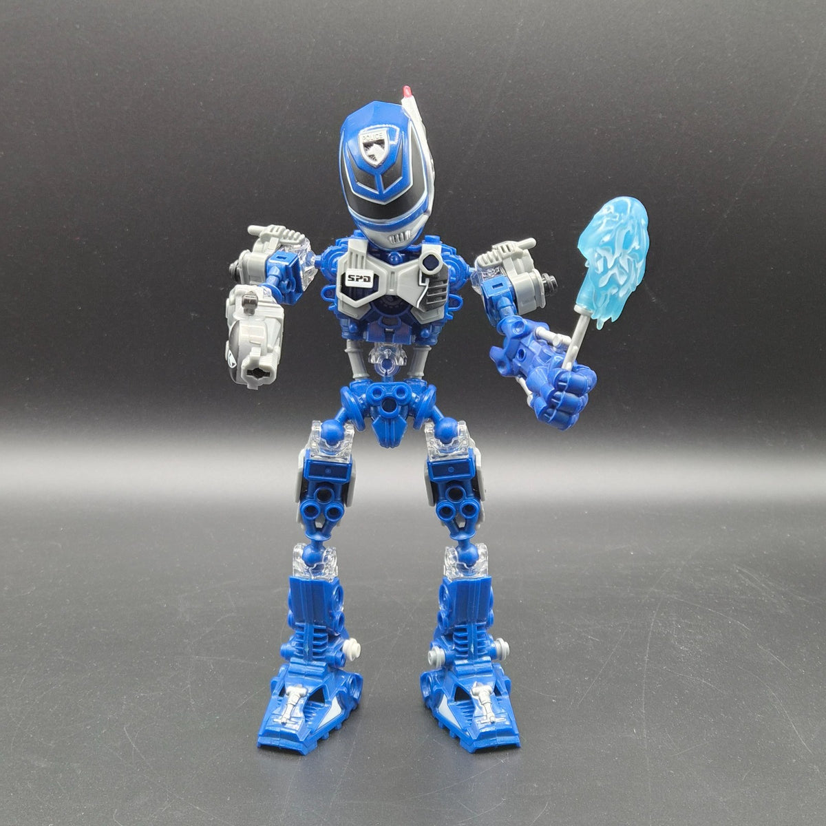Power Rangers S.P.D Blue Ranger Super Tech Hero - Mega Bloks