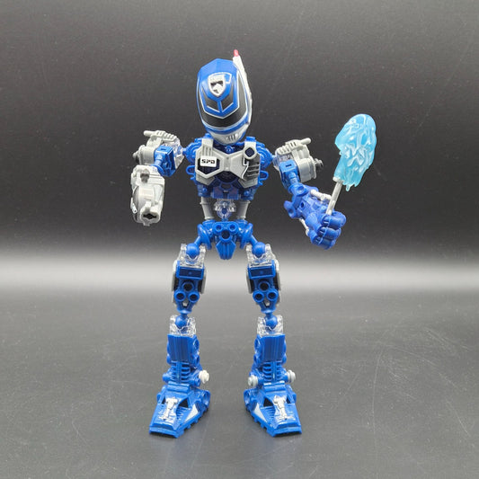 Power Rangers S.P.D Blue Ranger Super Tech Hero - Mega Bloks