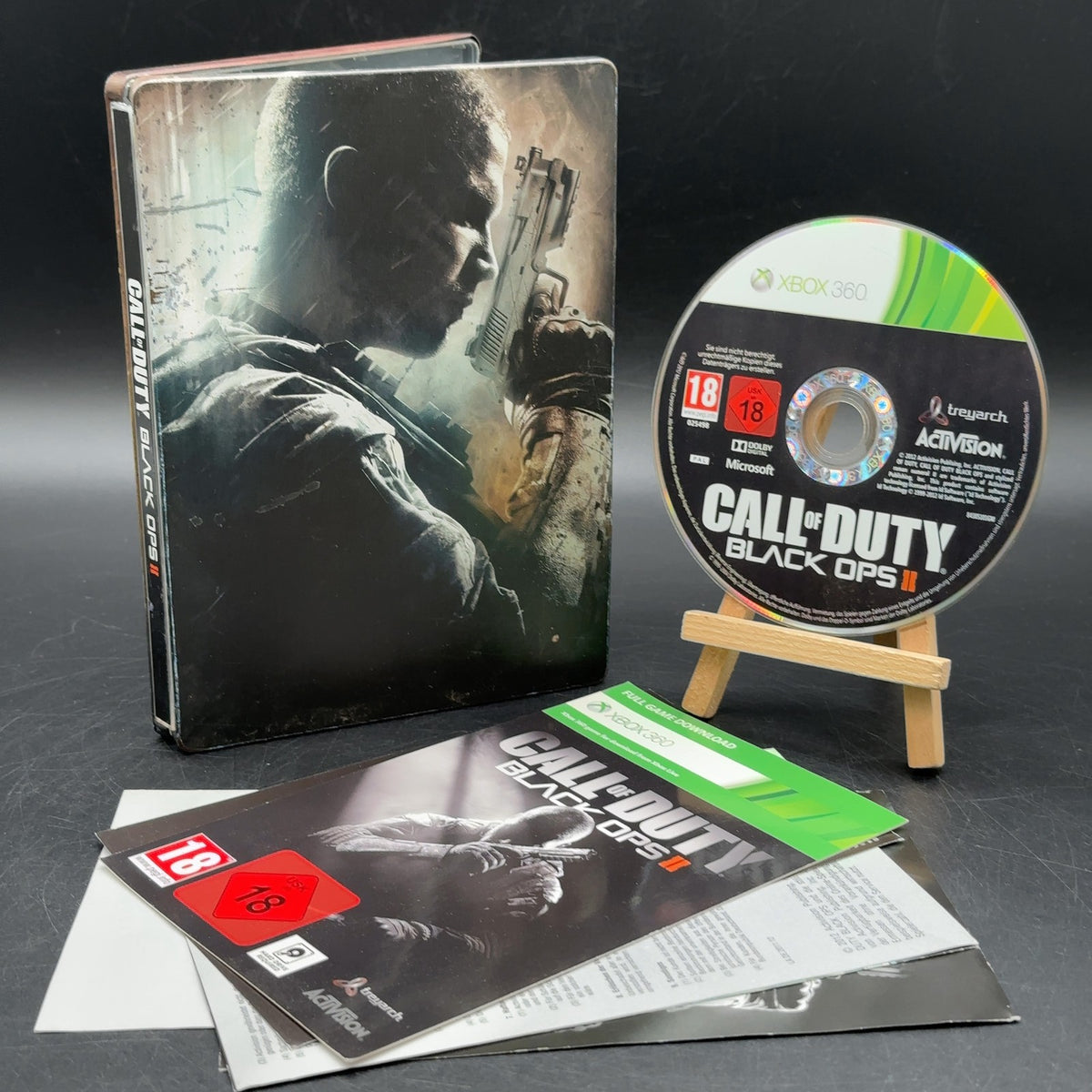 Call of Duty: Black Ops II Microsoft Xbox 360 PAL Spiel OVP komplett Steelbook