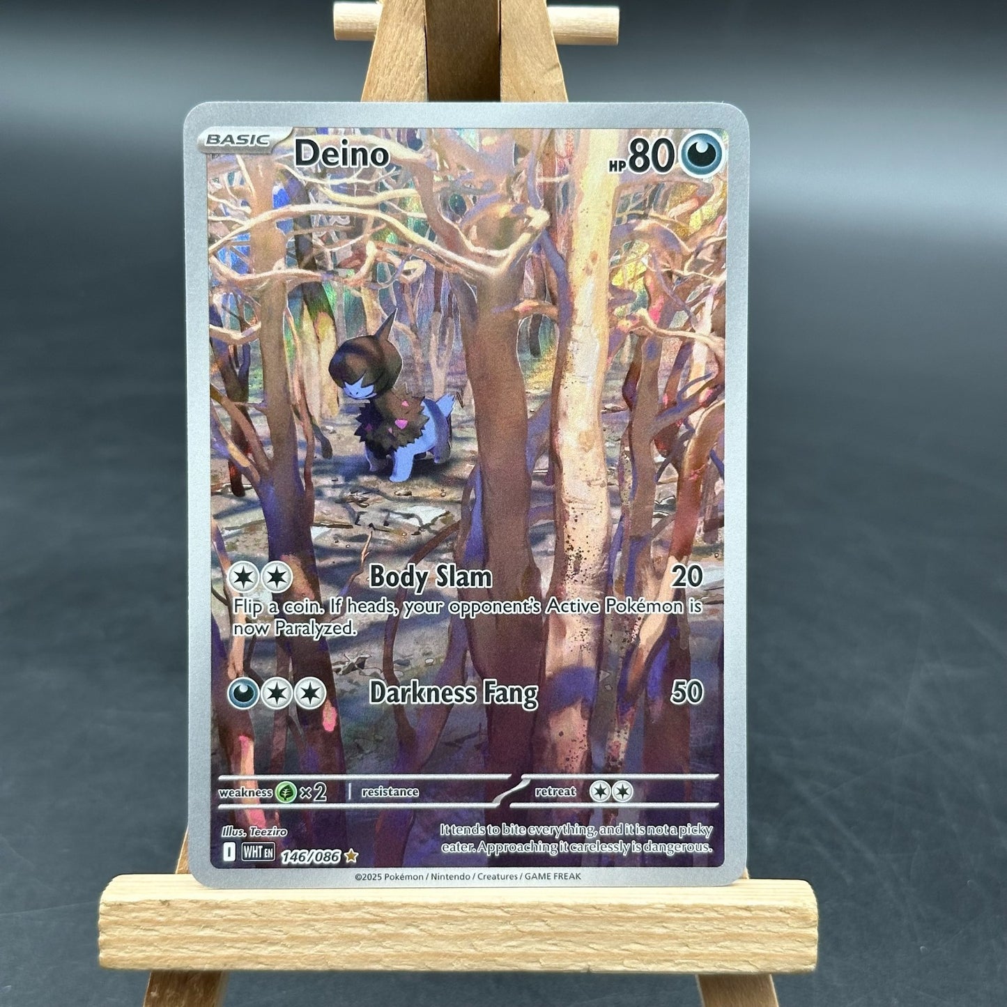 Deino WHT 146/086 Full Art, Pokemon TCG