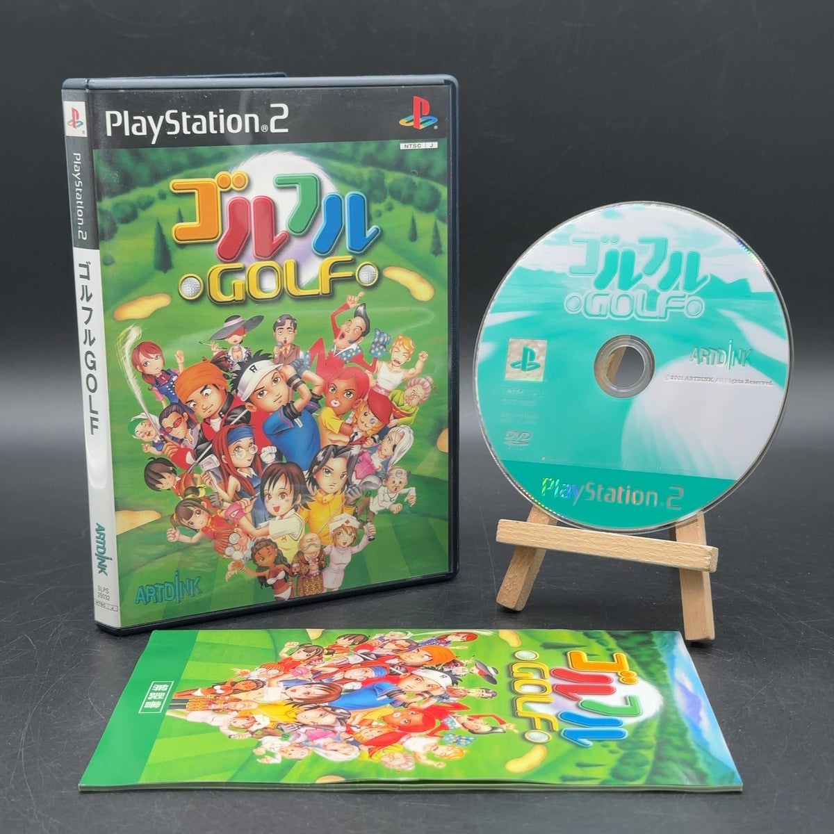 Golful Golf Sony PlayStation 2 PS2 NTSC Japan Spiel OVP komplett 2001