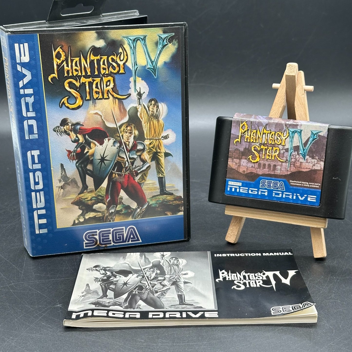 Fantasy Star IV SEGA Mega Drive im OVP mit Anleitung