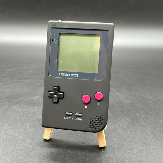 Nintendo Gameboy Pocket Game Boy Konsole - Schwarz - Custom Case