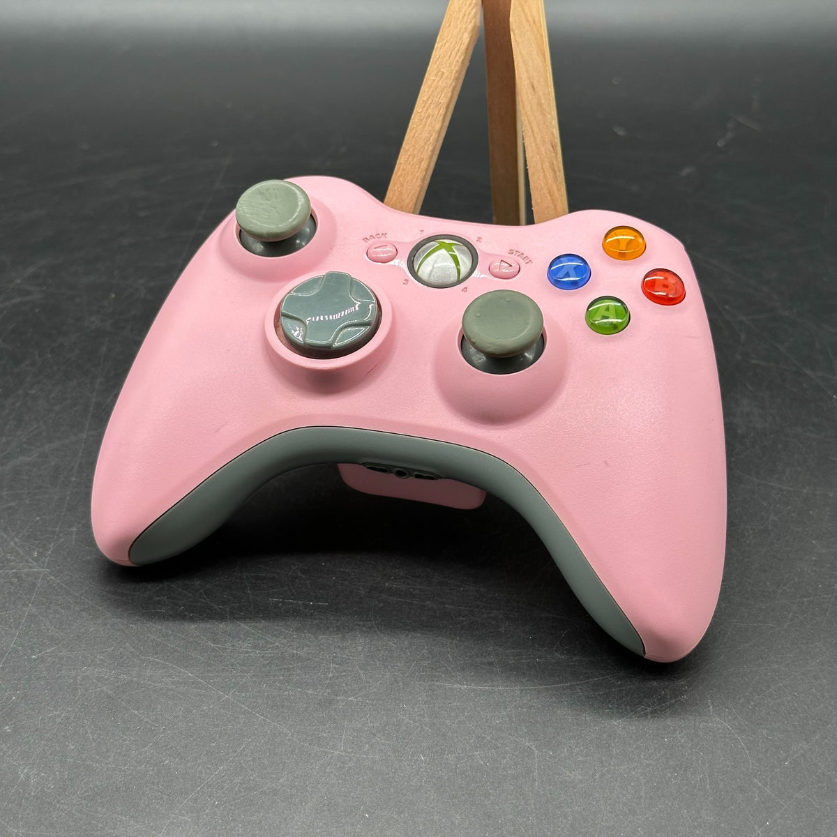 Original Microsoft Xbox 360 Controller - Rosa (Deckel fehlt)