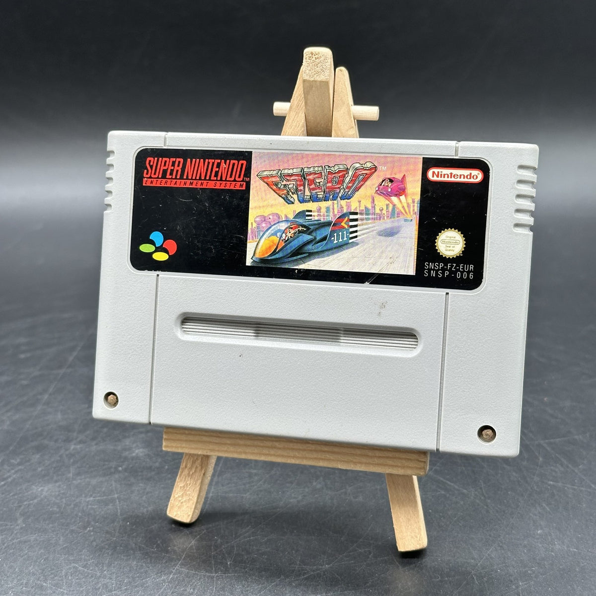 F-Zero Super Nintendo SNES PAL Spiel nur Modul 1992 Retro