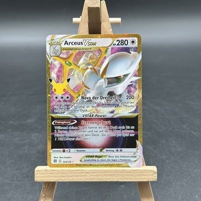 Arceus VSTAR - 30 Jahre - BRS 123 (Pokémon, TCG, Deutsch, Near Mint)