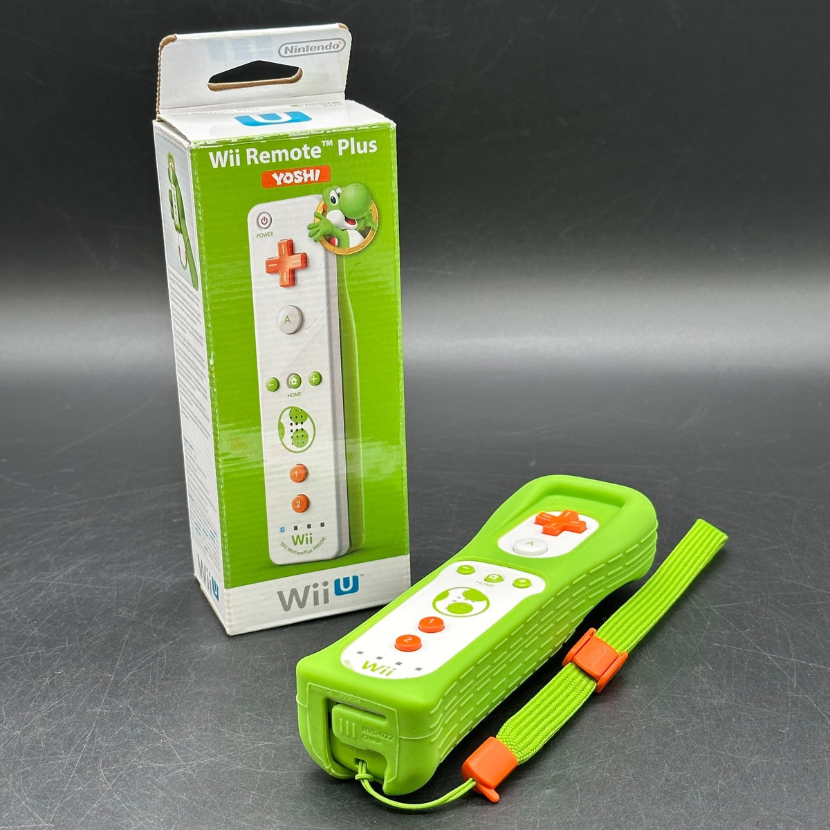 Nintendo Wii U Motion Plus Inside RemoteController Yoshi Edition Mit OVP