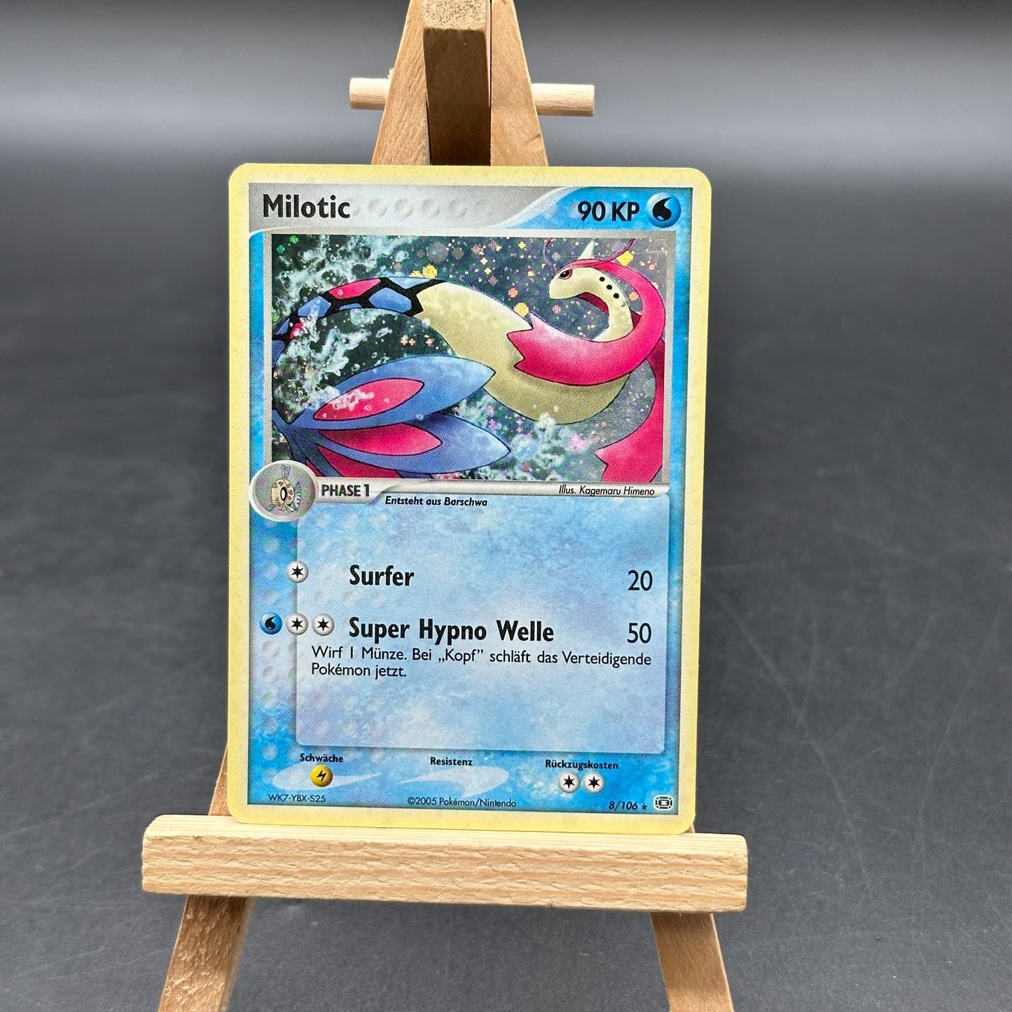 Pokémon Milotic 8/106 Holo - EX Smaragd - Deutsch 2005