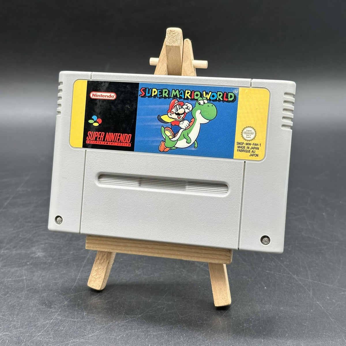 Super Mario World Super Nintendo SNES PAL Spiel nur Modul 1992 Retro
