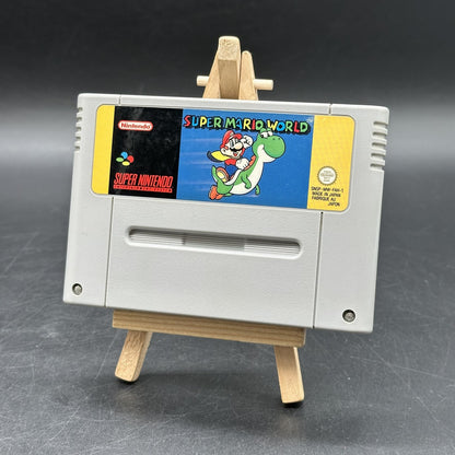 Super Mario World Super Nintendo SNES PAL Spiel nur Modul 1992 Retro