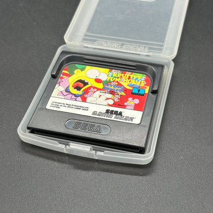 SEGA GAME GEAR SPIEL : KRUSTY'S FUN HOUSE - FLYING EDGE 🌿 nur Modul