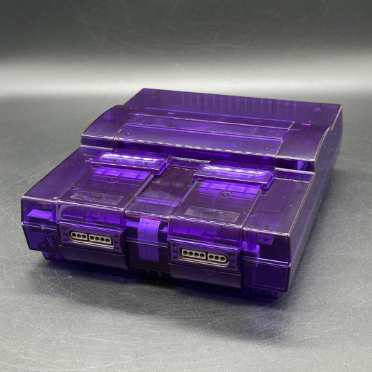 Super Nintendo (SNES) Konsole - US Modell mit Custom Case