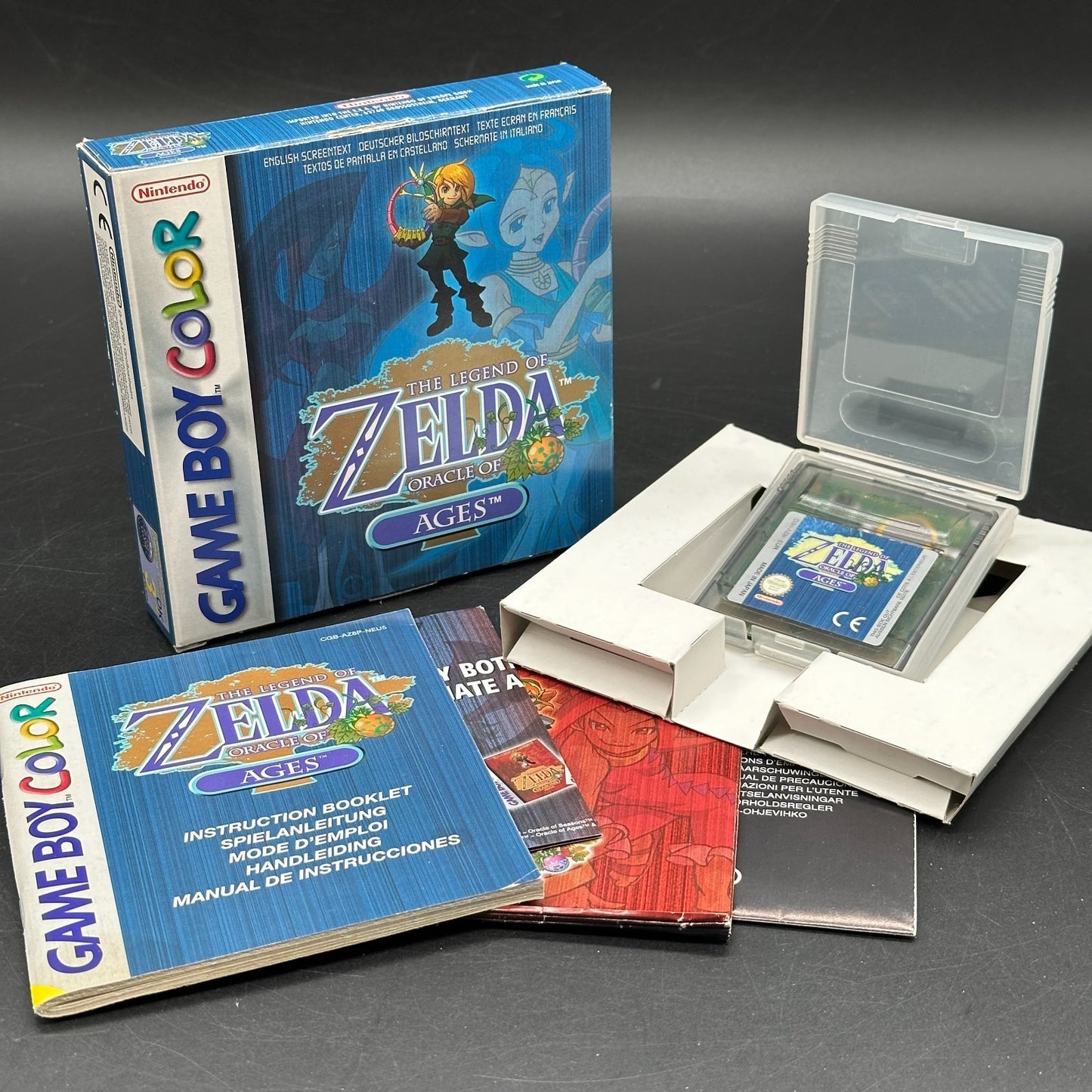 The Legend of Zelda: Oracle of Ages (Game Boy Color) Speicherbatt. neu ✅