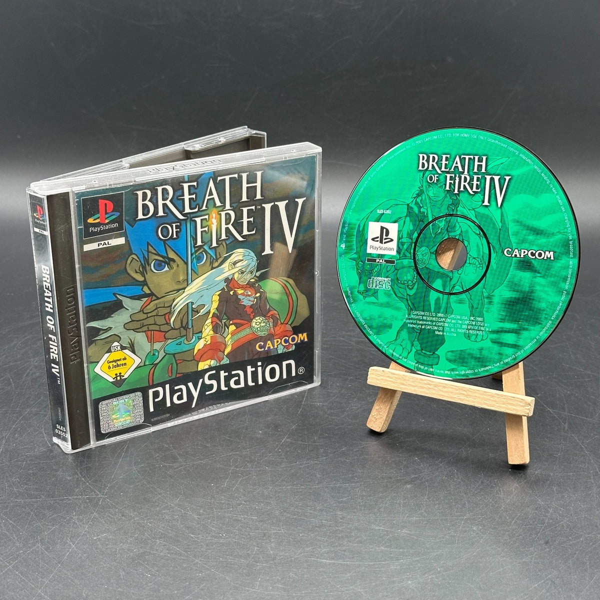 Breath of Fire IV 4 (PlayStation 1, PS1) - CD aufpoliert ✅